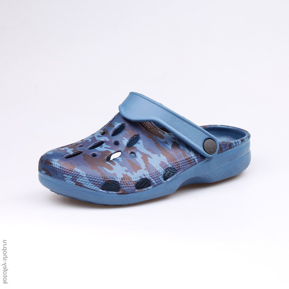 725020-01 Пляжная обувь синяя, все фото 1