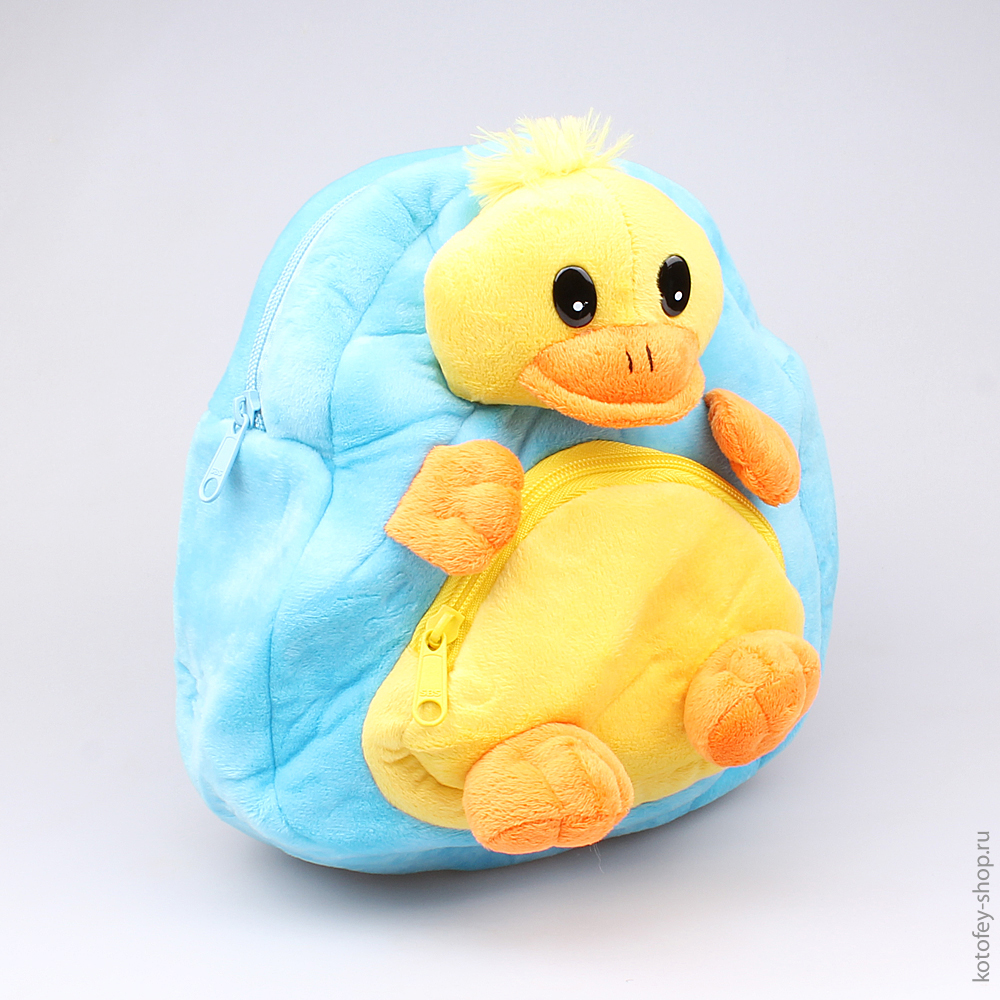02003067-00 Плюшевый рюкзак Утенок , все фото 1