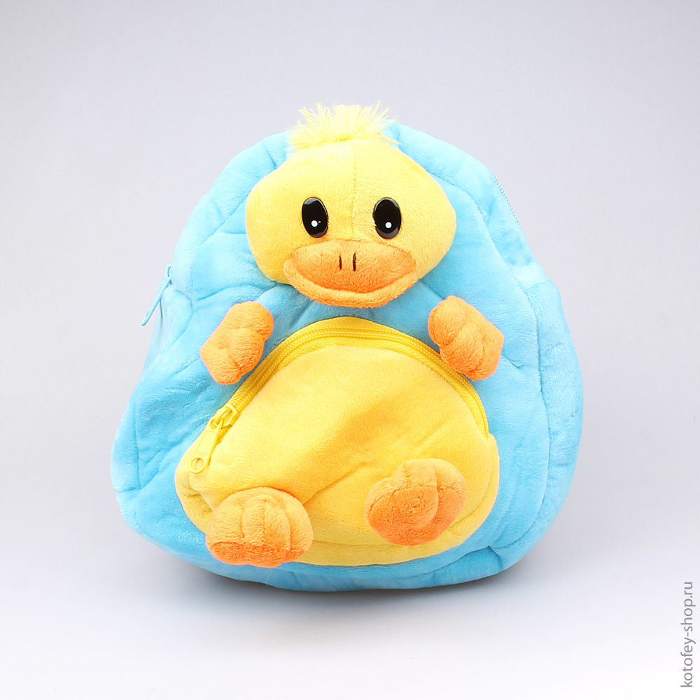 02003067-00 Плюшевый рюкзак Утенок , все фото 2