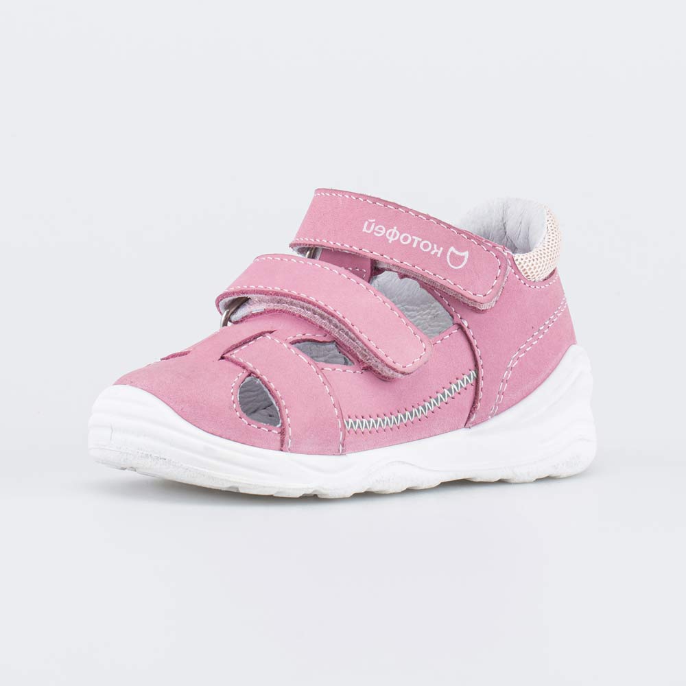 322195-21 Кожаные сандалии на липучках, все фото 1