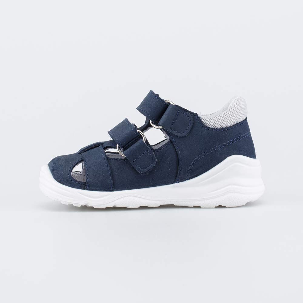 322195-22 Кожаные сандалии на липучках , все фото 2