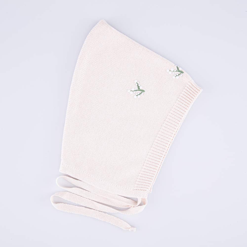 07811477-40 Шерстяная шапка-чепчик для девочки, все фото 1