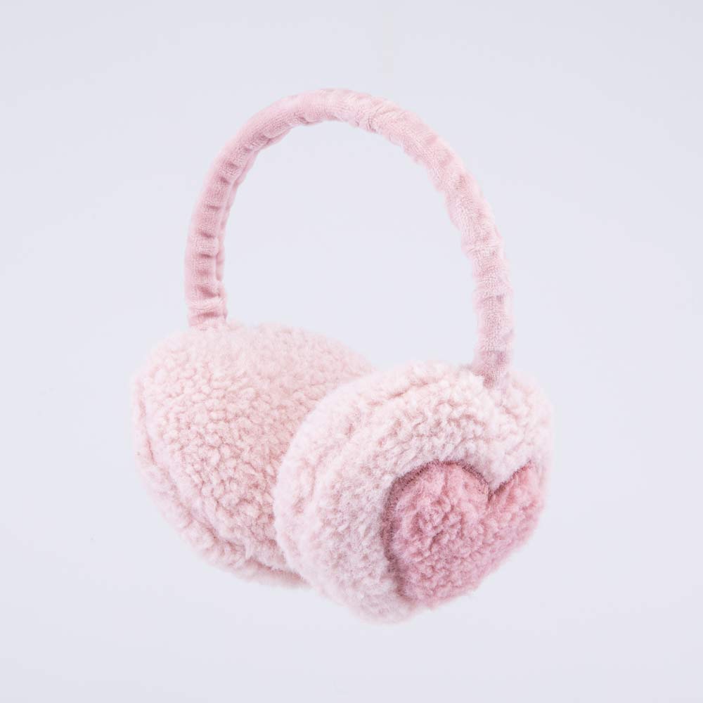 07818016-40 Меховые наушники для девочки розовый, все фото 1