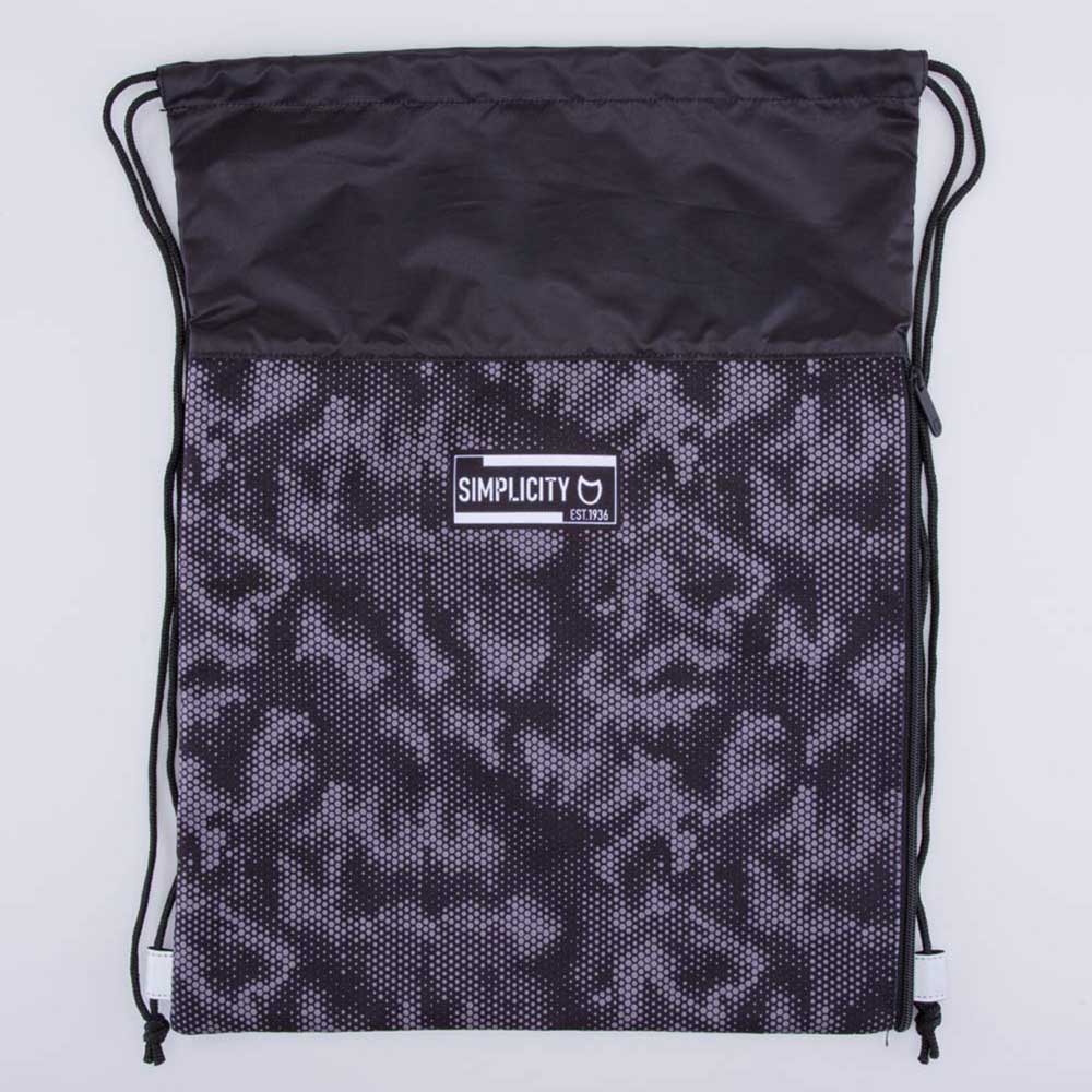 02708187-20 Мешок для сменной обуви чер-сер, все фото 1