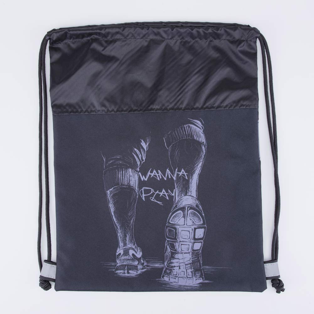 02708193-20 Мешок для сменной обуви черный, все фото 1