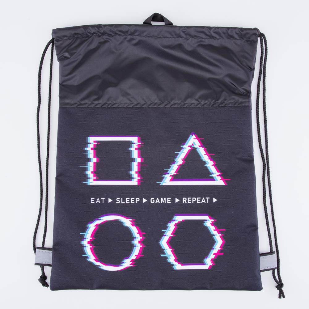 02708195-20 Мешок для сменной обуви черный, все фото 1