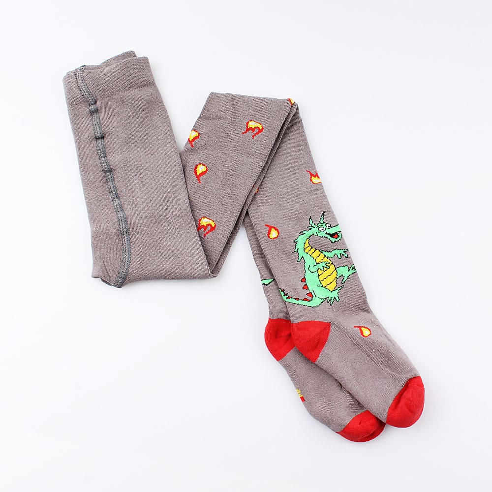 07032294-40 Колготки детские с махровой стопой серые, все фото 1