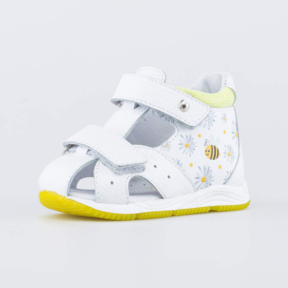 022136-23 Кожаные сандалии для первых шагов, все фото 1