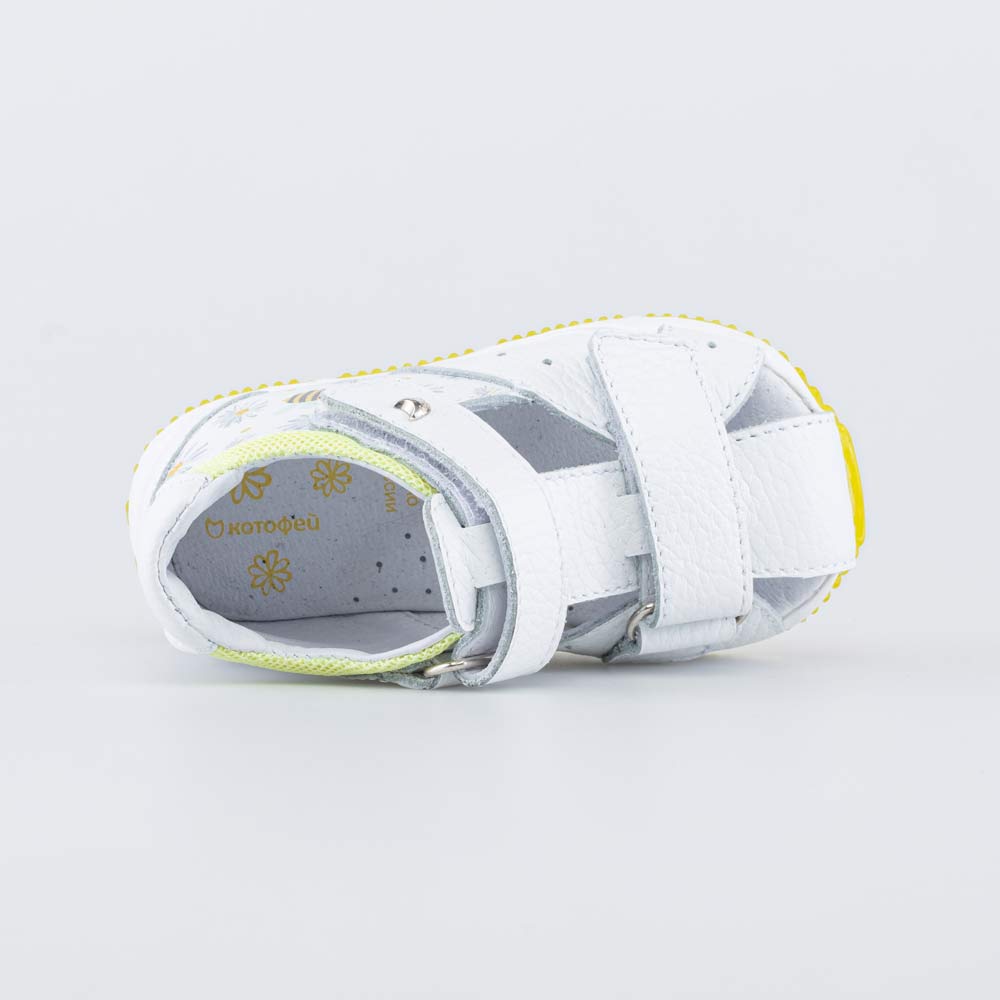 022136-23 Кожаные сандалии для первых шагов, все фото 4