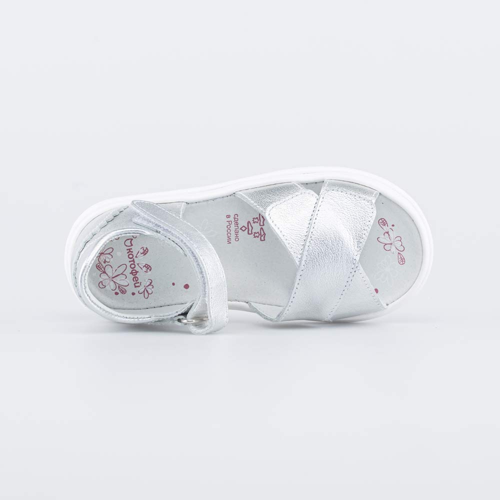 122199-22 Босоножки для девочки из натуральной кожи, все фото 4