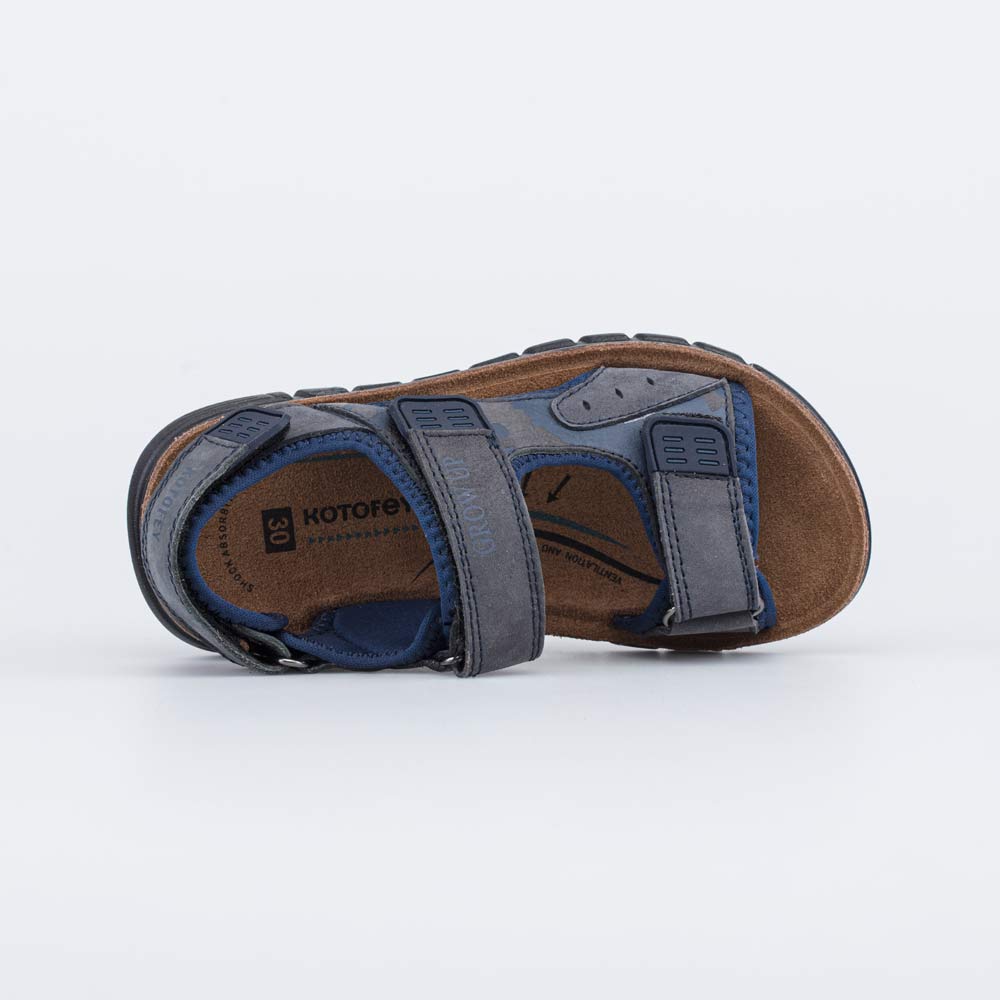 722036-72 Сандалии из натурального нубука, все фото 4