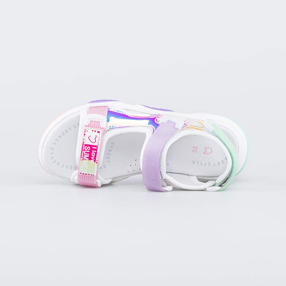 524088-22 Сандалии на липучках для девочки, все фото 4