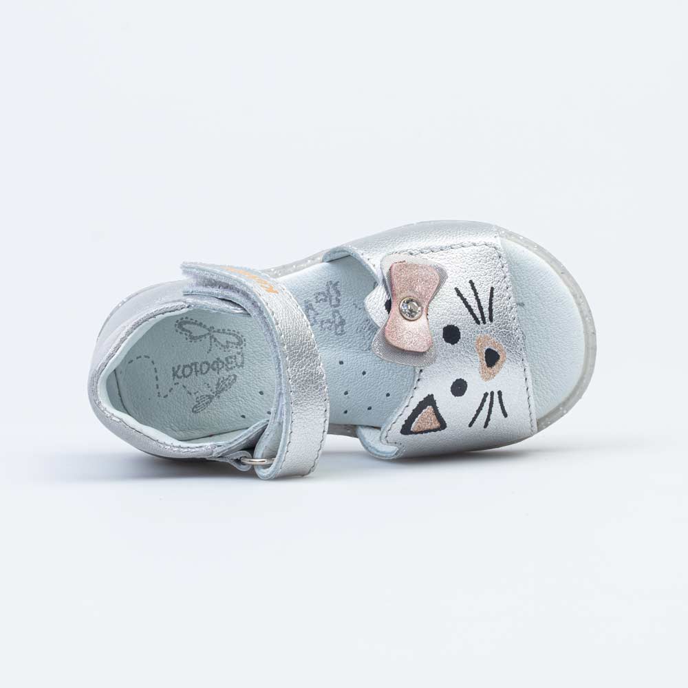 022129-22 Босоножки для девочки кожаные, все фото 4