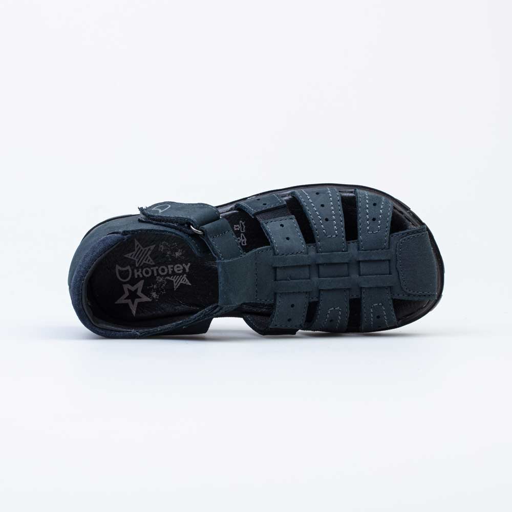 622506-22 Сандалии из натурального нубука для мальчика, все фото 4