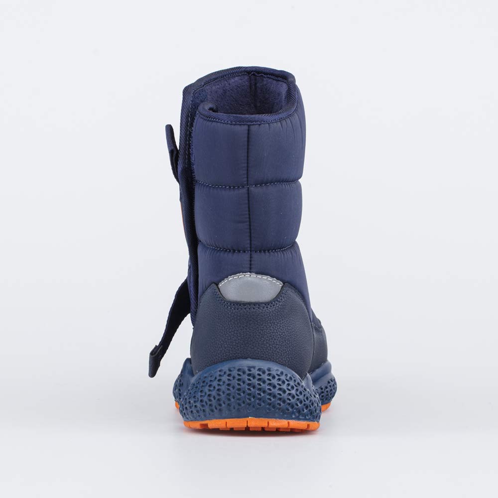 664131-44 Синие сапожки-дутики на липучках , все фото 5