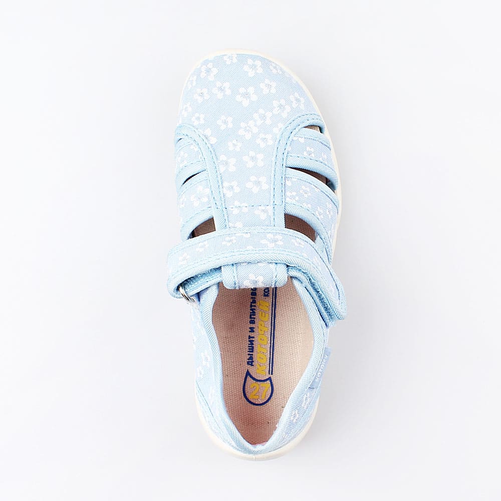 421053-11 Босоножки текстильные, все фото 4