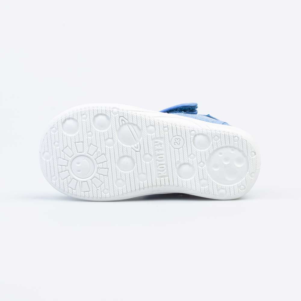 221116-11 Текстильные сандалии для девочки, все фото 3