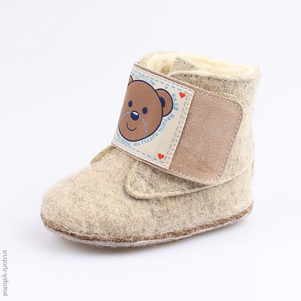 007011-41 Пинетки-валенки Мишка, все фото 1