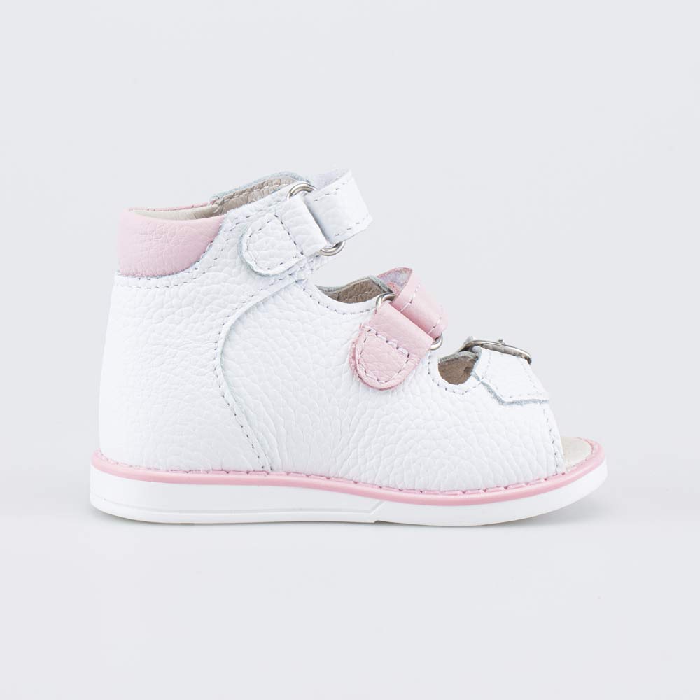 022162-22 Кожаные сандалии Первые шаги Сад птиц , все фото 2