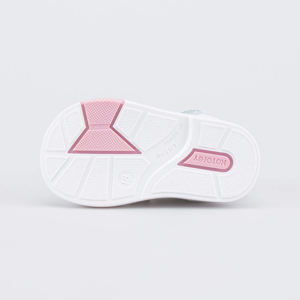 022162-22 Кожаные сандалии Первые шаги Сад птиц , все фото 3