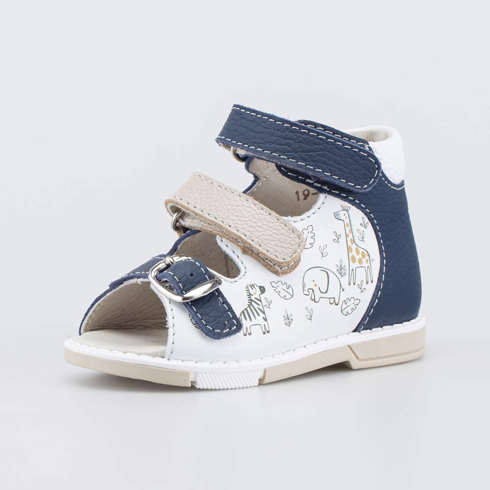 022162-23 Кожаные сандалии Первые шаги Африка , все фото 1