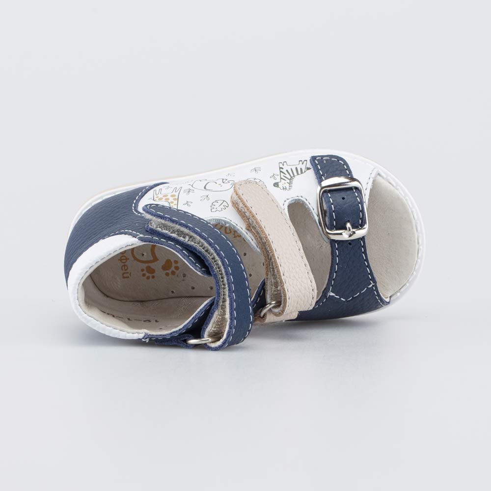 022162-23 Кожаные сандалии Первые шаги Африка , все фото 4