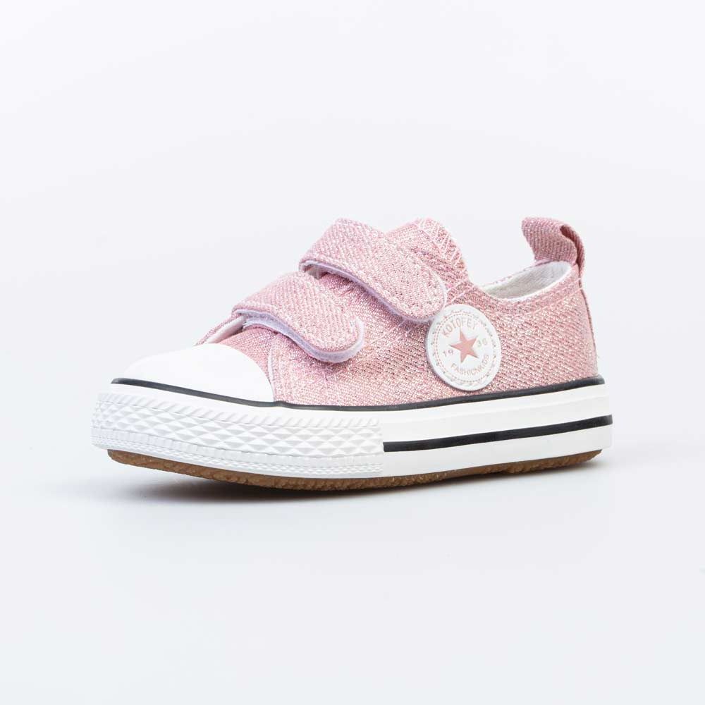 131167-11 Блестящие розовые кеды для девочки, все фото 1