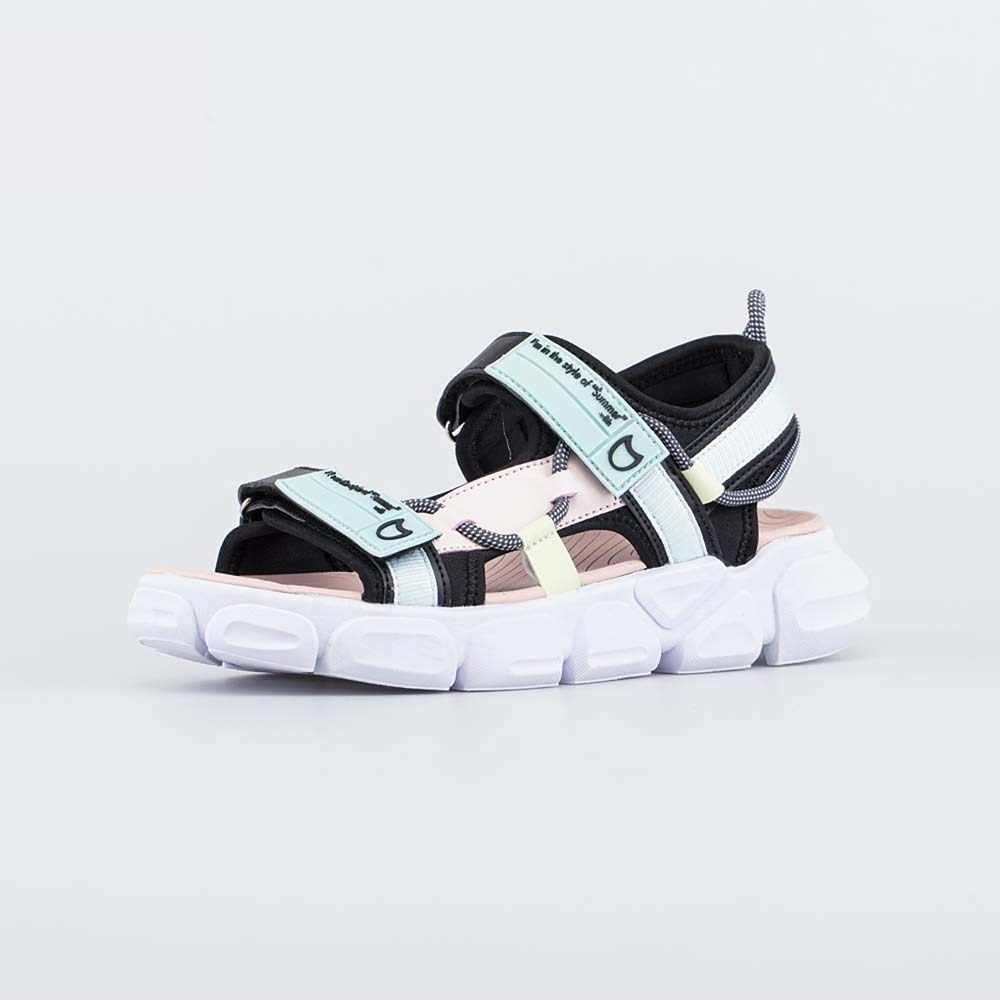 524077-15 Пляжные сандалии на липучках для девочки, все фото 1