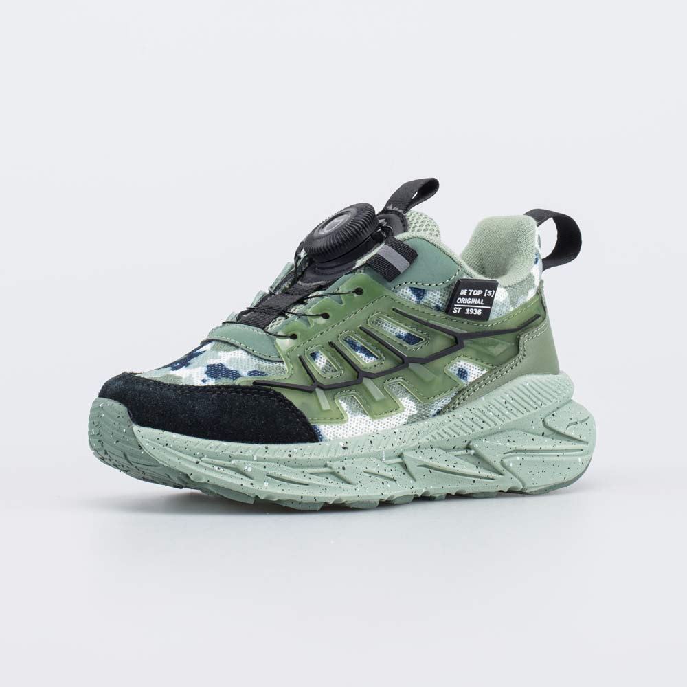 344544-12 Кроссовки Будь-в-Топе оливковый, все фото 1