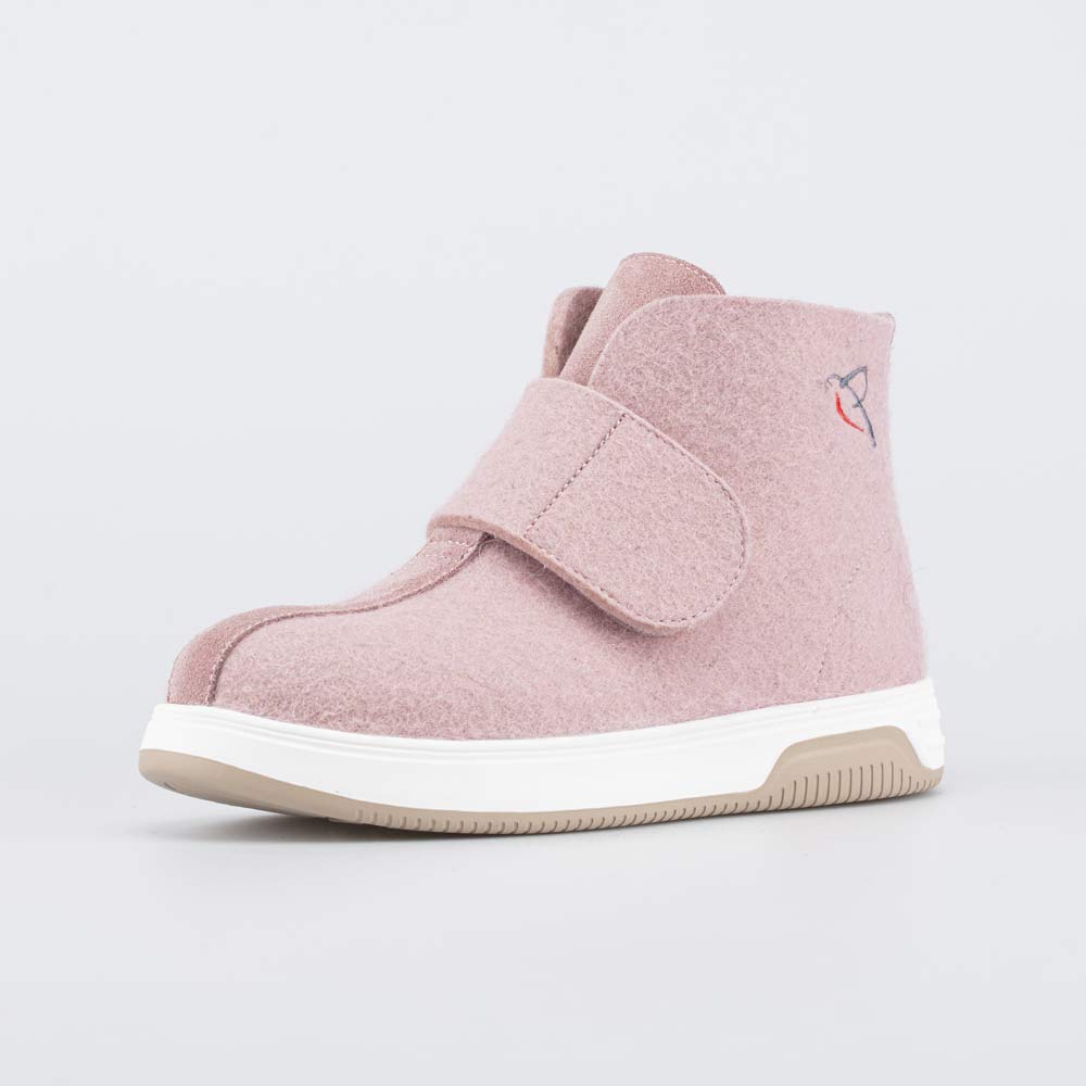 857013-04 Валенки короткие женские розовый, все фото 1