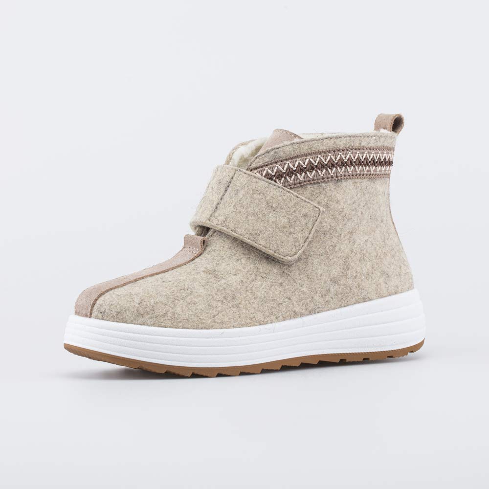 857016-41 Женские короткие валенки Арктик бежевый, все фото 1