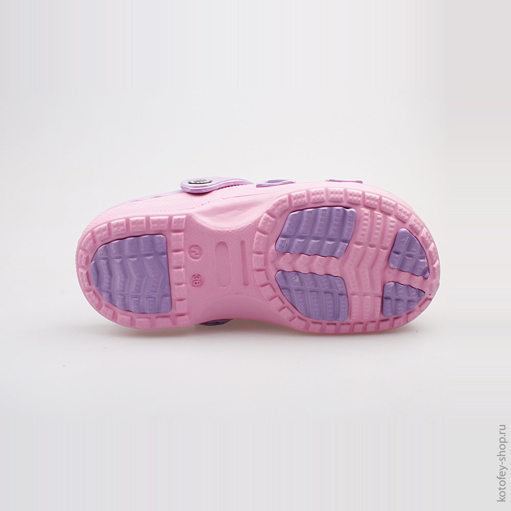 725012-01 Пляжная обувь розовая, все фото 3
