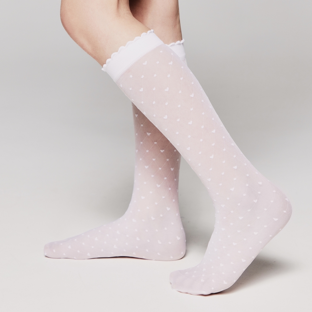 07841709-20 Капроновые гольфы детские MOLLY белый, все фото 1