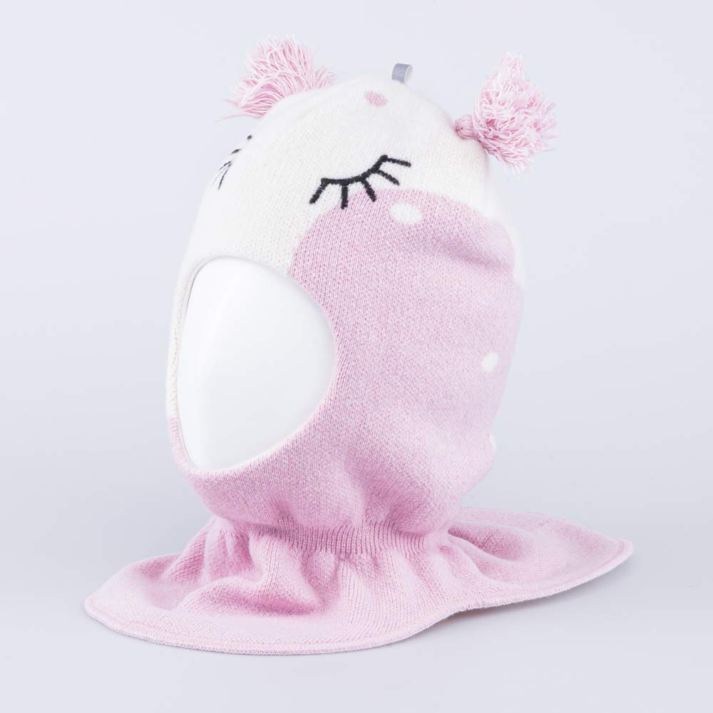 07811549-40 Шапка-шлем с хвостиками для девочки, все фото 1