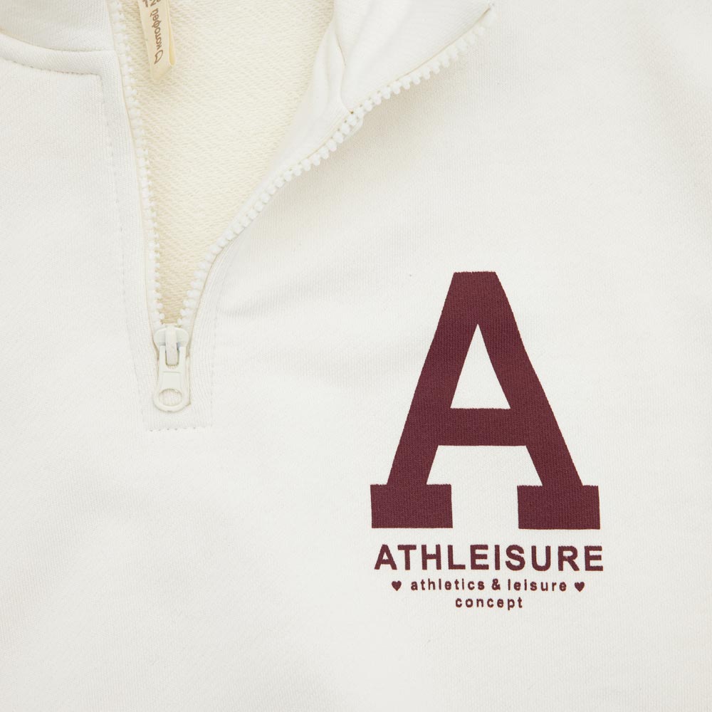 07864092-40 Костюм свитшот + брюки бежево-бордовый, все фото 3