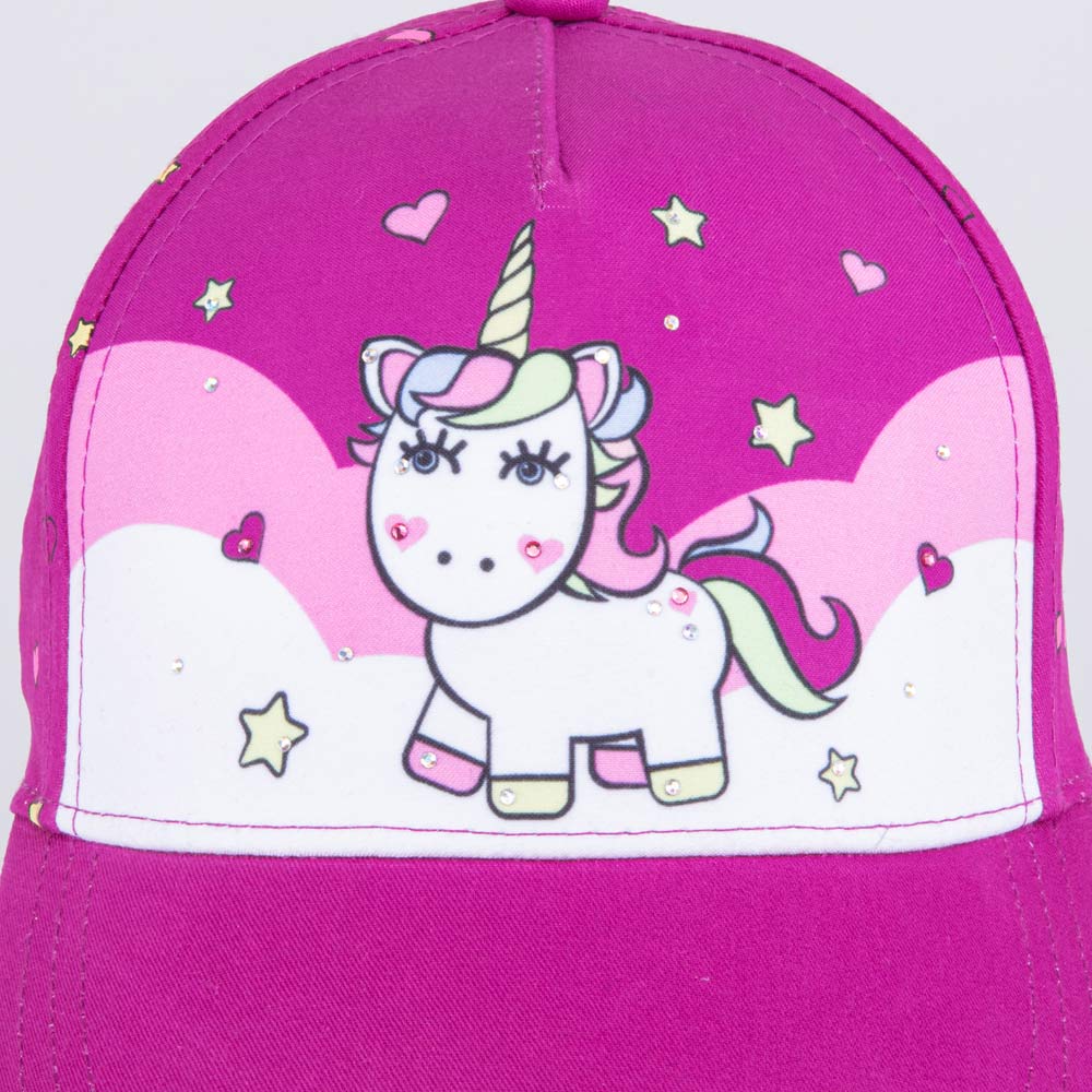 07811741-40 Бейсболка для девочки Единорожка, все фото 3