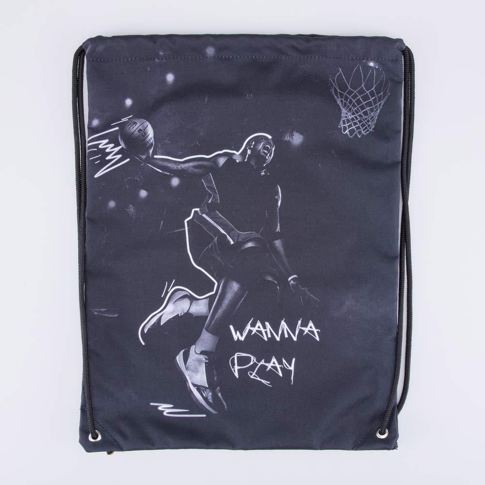 02708200-20 Мешок для сменной обуви чер-сер, все фото 1