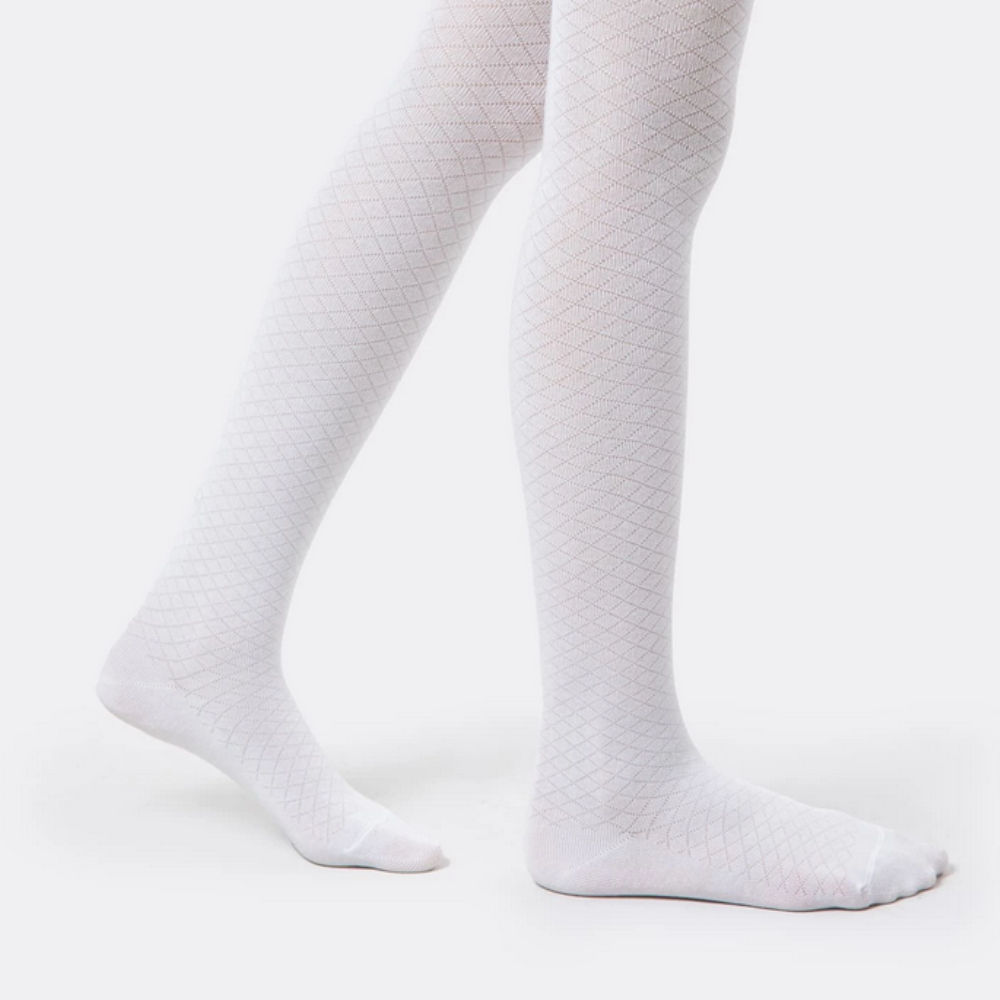 07832920-40 Колготки детские хлопковые белый, все фото 3