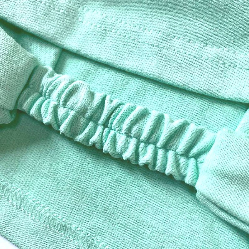 07811239-40 Косынка на резинке Единорог голубая, все фото 5