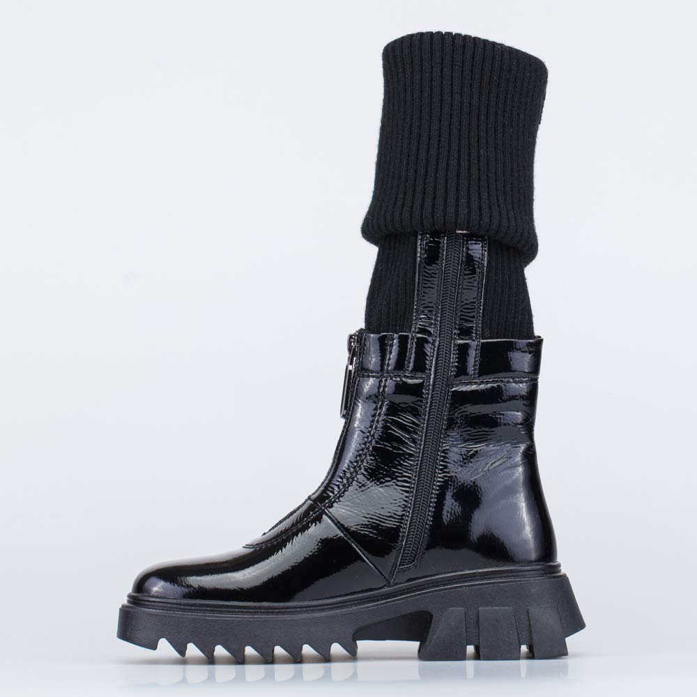 764054-31 Демисезонные сапоги с вязаным чулком, все фото 2