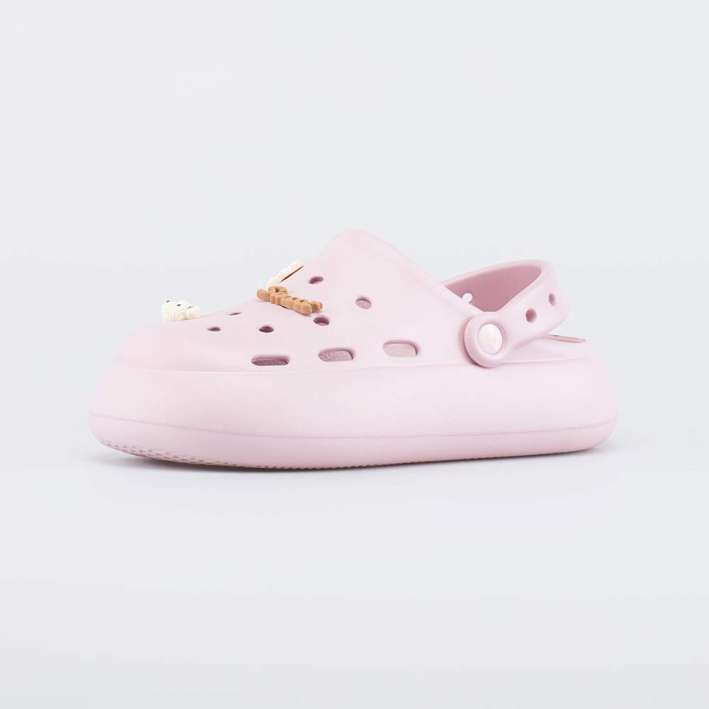 725095-01 Розовые сабо на лето Шоколадный мишка, все фото 1