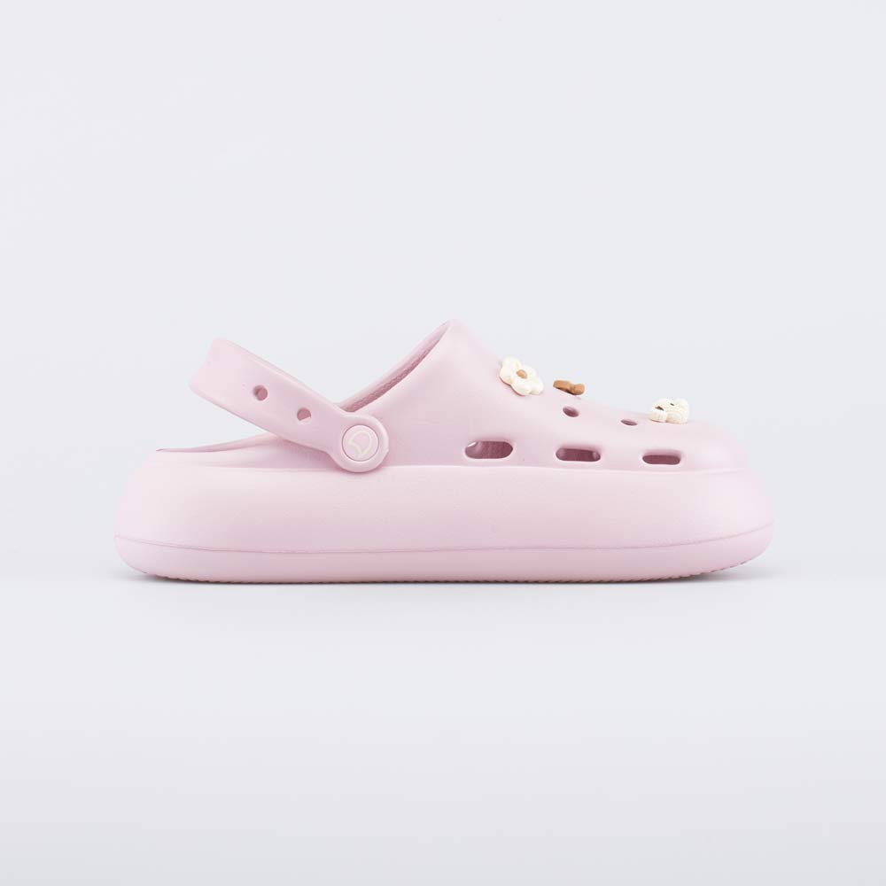 725095-01 Розовые сабо на лето Шоколадный мишка, все фото 2