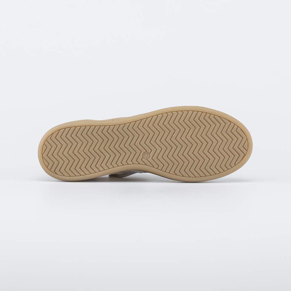 734050-74 Кожаные кеды для девочки-подростка Бежевый, все фото 3