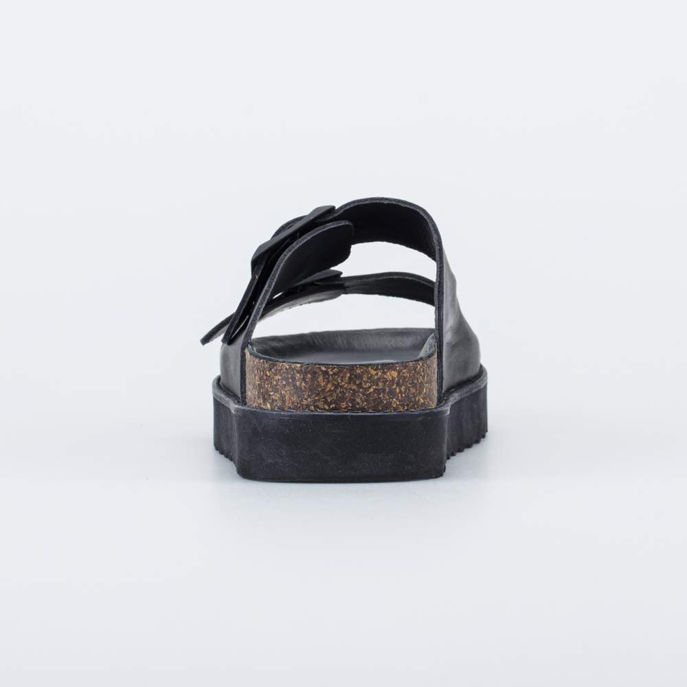 722040-21 Кожаные шлепанцы на пробковой подошве, все фото 5