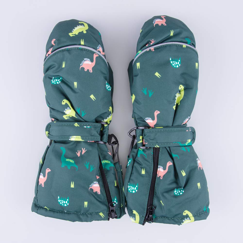 07721139-10 Варежки-краги Динозаврики, все фото 1