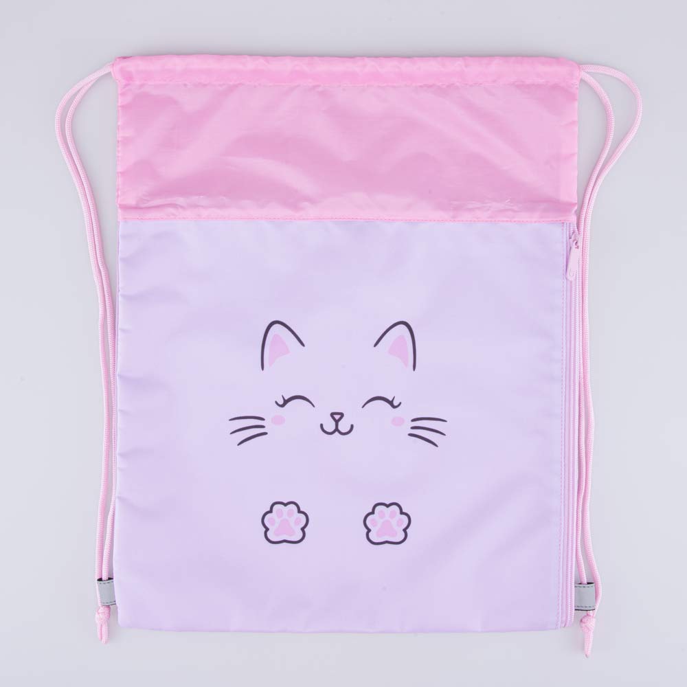 02808229-40 Мешок для обуви Котик-улыбашка КК, все фото 1