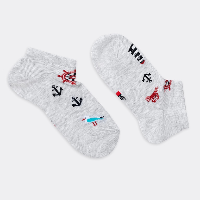 07742598-40 Хлопковые носки укороченные Якорь, все фото 2