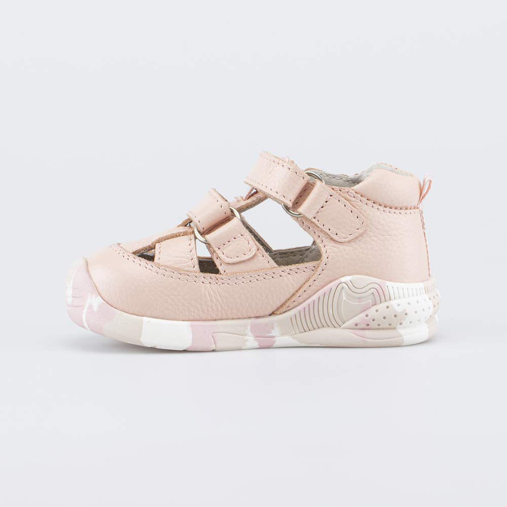 032096-24 Кожаные сандалии Первые шаги для девочки, все фото 2