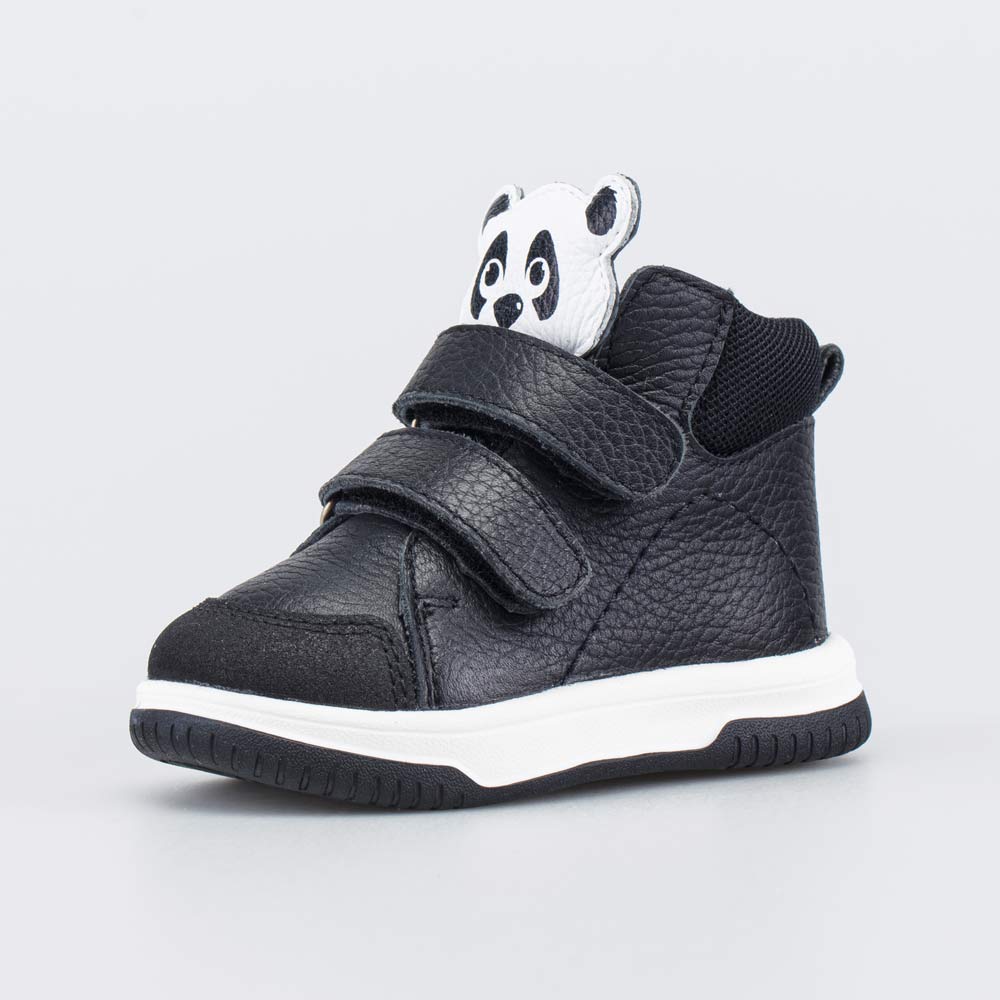 052164-21 Демисезонные ботинки-кеды Панда	, все фото 1