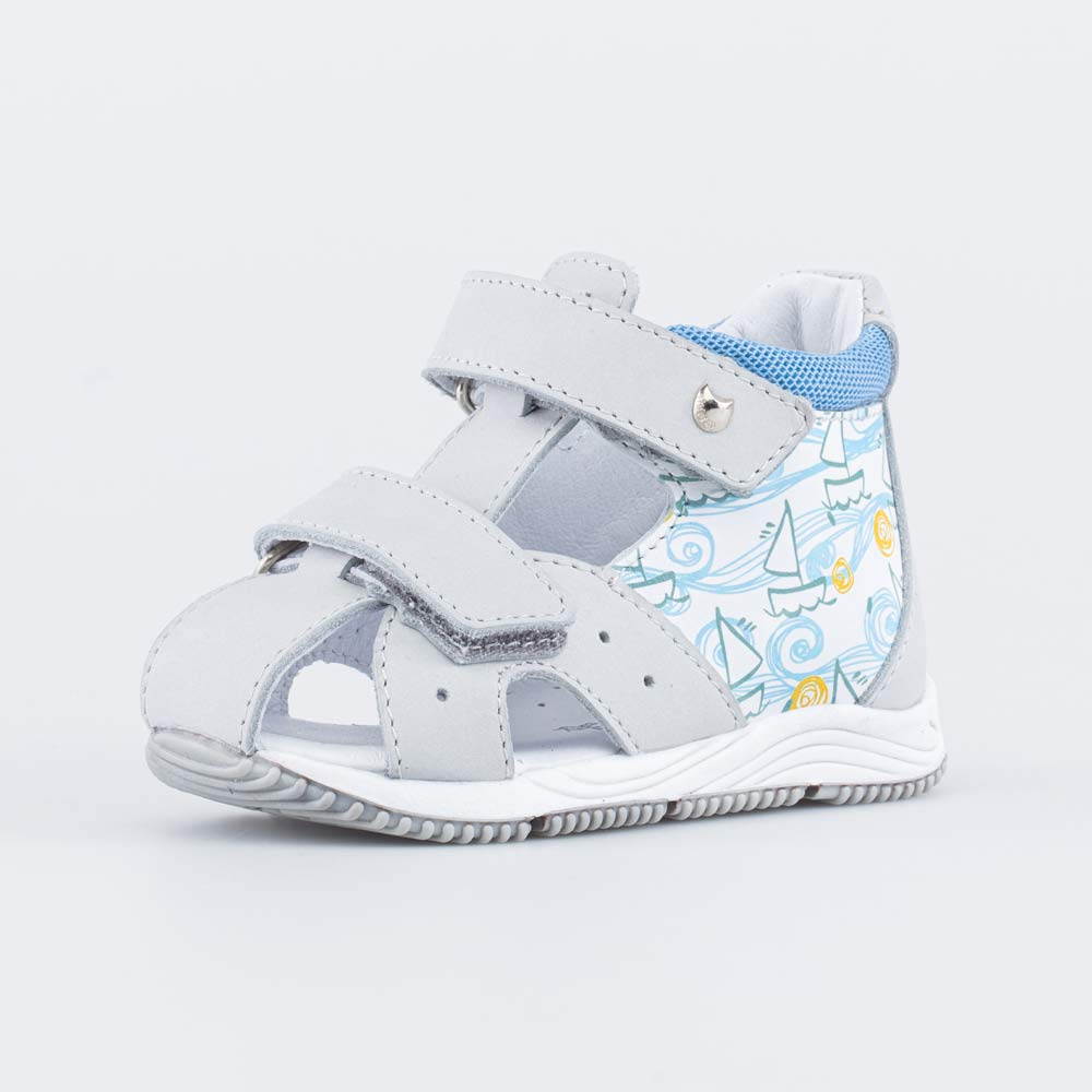 022136-25 Сандалии кожаные для мальчика, все фото 1